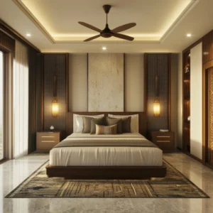Bedroom design idea by tatsavi spaces
