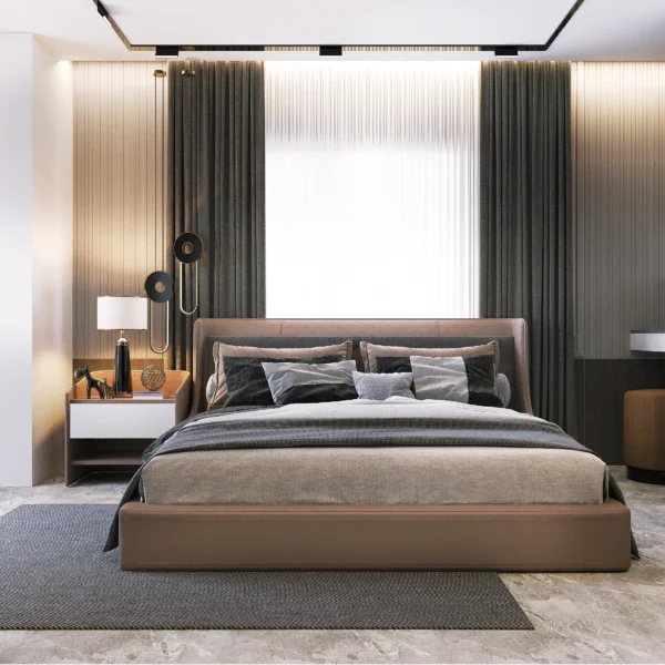 Bedroom design idea by tatsavi spaces