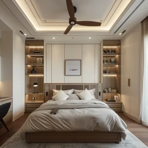 Master Bedroom Interior Design by Tatsavi Spaces