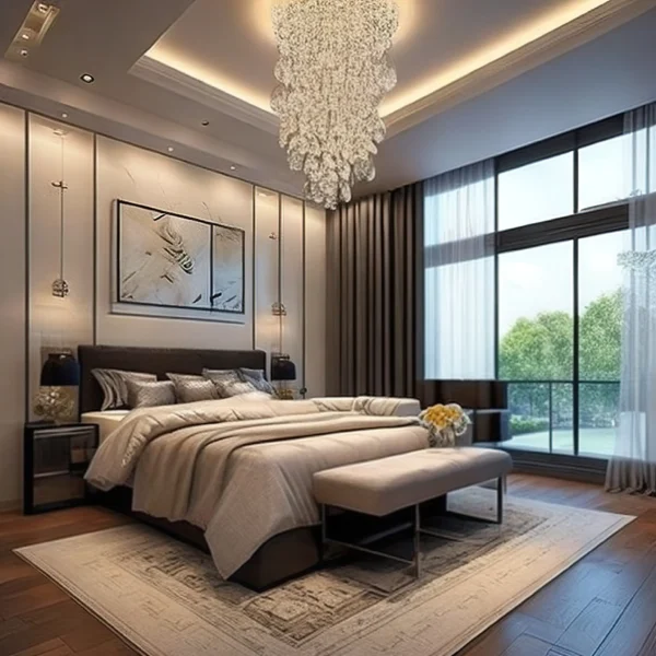 Master Bedroom Interior Design by Tatsavi Spaces