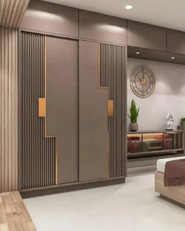 Wardrobe design idea by Tatsavi Spaces