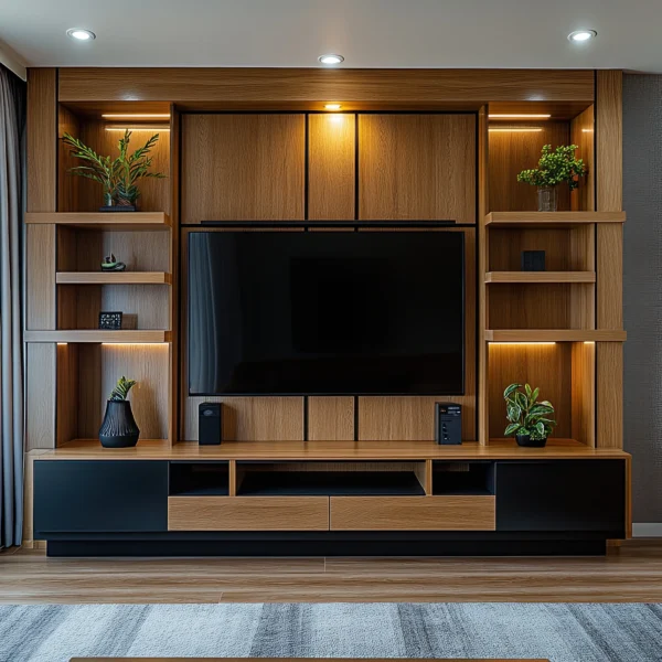 TV unit Designs by Tatsavi Spaces