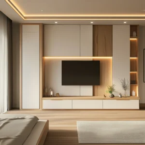 interior design services in pune - TV unit Designs by Tatsavi Spaces