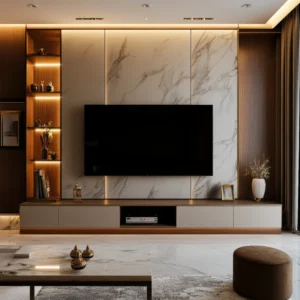 TV unit Designs by Tatsavi Spaces