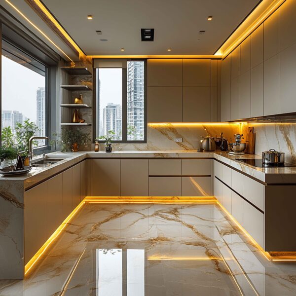 Latest Modular Kitchen Design Ideas by Tatsavi Spaces