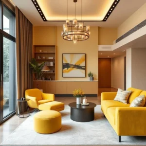 Elegant and Stylish Living Room Interior Design Ideas