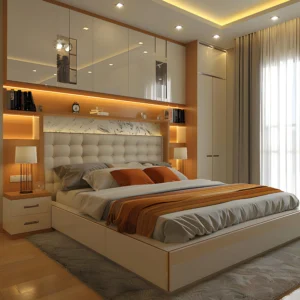 Master Bedroom Interior Design by Tatsavi Spaces
