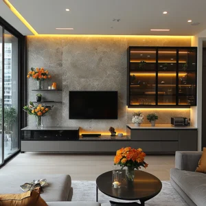 TV unit Designs by Tatsavi Spaces