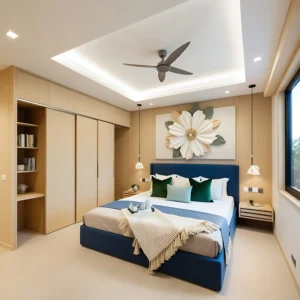 Master Bedroom Interior Design by Tatsavi Spaces