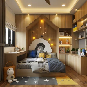 Kids Bedroom design idea by Tatsavi Spaces