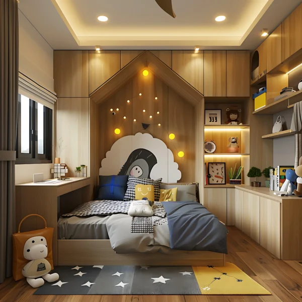 Kids Bedroom design idea by Tatsavi Spaces